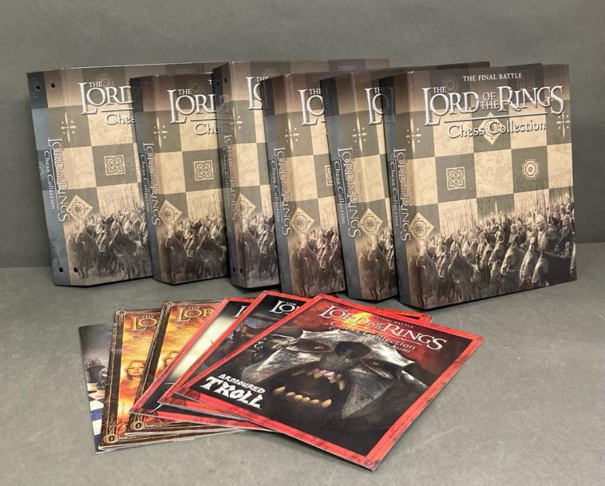 The Lord of the Rings chess set collection "The Final Battle", complete and boxed with a selection - Image 6 of 6