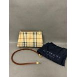 A Burberry coated canvas porchetta (23cm x 15cm)