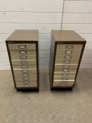Two Bisley filing cabinets
