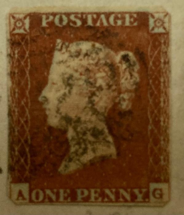 A selection of 1849, 1841 and 1847 post marked Penny Reds. - Image 6 of 6