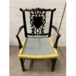 George III style pagoda chair