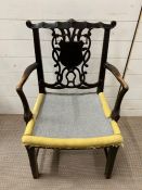 George III style pagoda chair