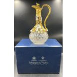 A Mappin and Webb claret jug