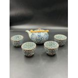 A Japanese tea service