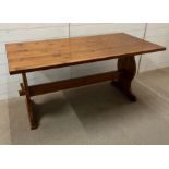 A farm house peg table (78cm W150cm D75cm)