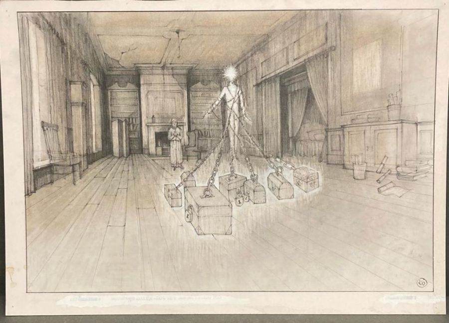 A large collection of story boards and artwork from various Dickens film adaptations from the estate - Image 3 of 4