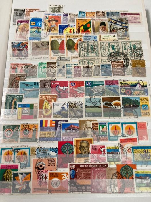 Two World stamp albums focussed on Asia, Europe and Africa - Image 9 of 34