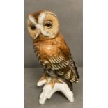 A Karl Eris porcelain owl