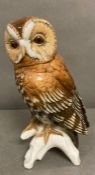 A Karl Eris porcelain owl