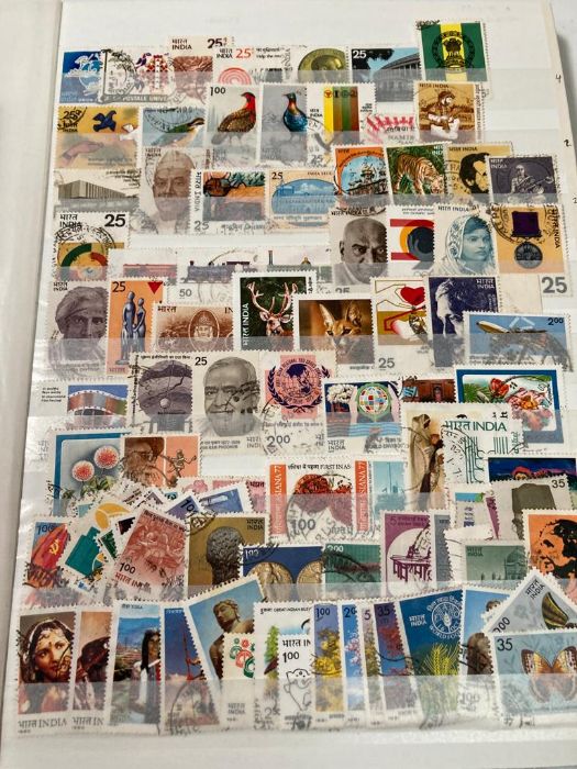 Two World stamp albums focussed on Asia, Europe and Africa - Image 10 of 34