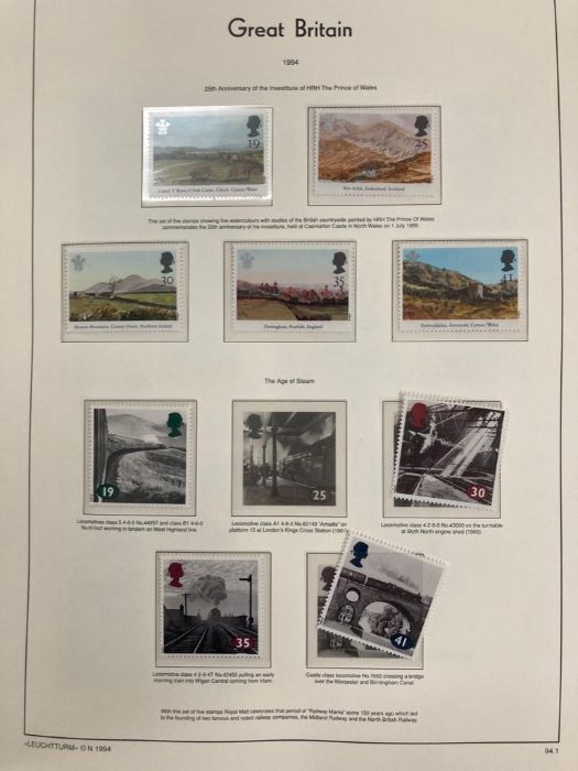 A UK and Worldwide stamp collection spread over Ten Albums - Image 26 of 33