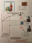 An album of Windsor related stamps and postage related items