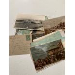 A selection of Vintage postcards.