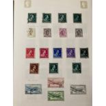 An album of Belgian stamps 1945 onwards.