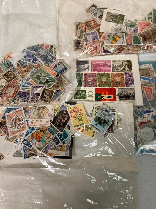 A large bag of multiple stamps bags, Internatonal. - Image 4 of 10