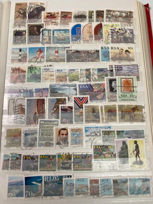 Two World stamp albums focussed on Asia, Europe and Africa - Image 20 of 34