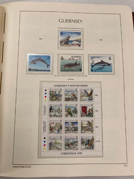 A UK and Worldwide stamp collection spread over Ten Albums - Image 23 of 33