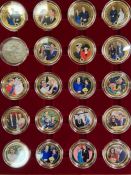 A Collectors Tray of The Duke and Duchess of Cambridge collector coins