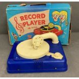 A vintage Marx toys record player