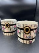 A pair of gypsy ice buckets