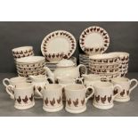 A large selection of Emma Bridgewater Speckled Hen breakfast set/dinner service