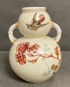 A Limoges two handled urn