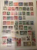 An album of world stamps various ages