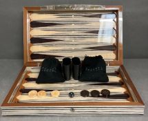 Barneys of New York bespoke backgammon board