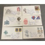 A collection of Czechoslovakian First Day Covers