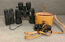 A selection of various binoculars