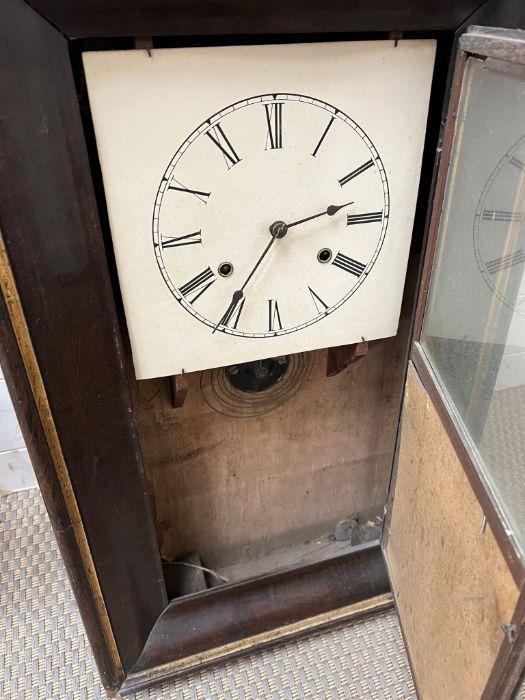 A mahogany case Ogee clock - Image 2 of 2