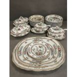 Indian tree ironstone dinner service AF