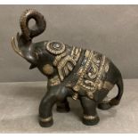 A cast iron Indian elephant