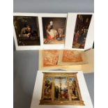 A selection of prints after Boucher, Chardin and others