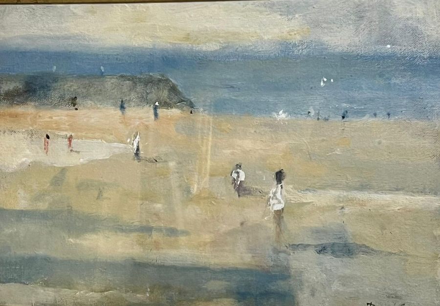 An oil on board "Summer Afternoon" by Paul Gannon 53cm x 45cm - Image 3 of 4