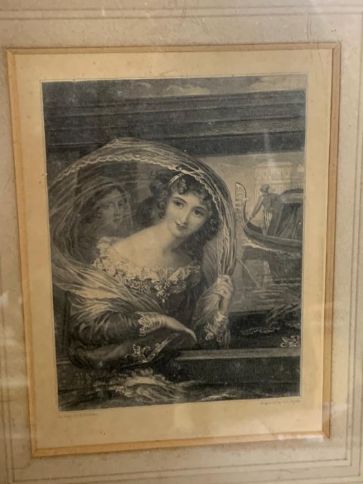 A pair of engravings by Henry James Richter and Henry Thomas Ryall, framed and glazed, (10cm x - Image 2 of 5