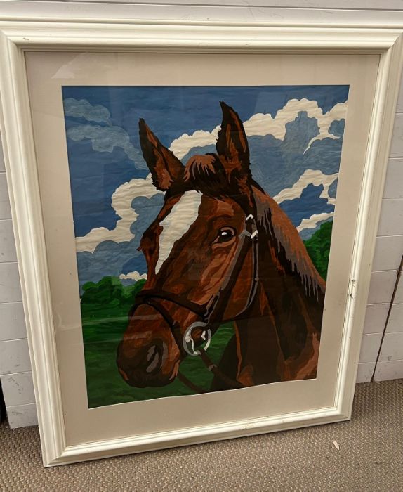 A painting of a horse possibly from international Velvet film as from the estate of Emmy winning - Image 2 of 3