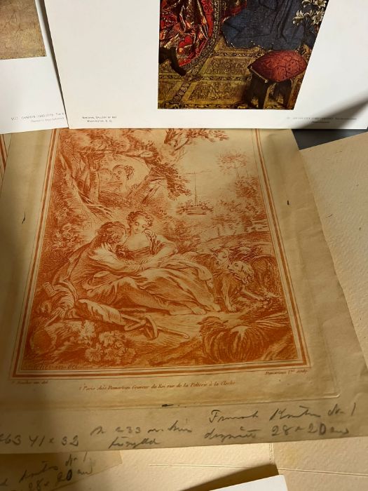 A selection of prints after Boucher, Chardin and others - Image 6 of 8