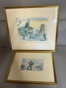 Two Roland Batcheler prints signed by the artist and limited number
