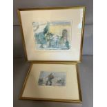 Two Roland Batcheler prints signed by the artist and limited number