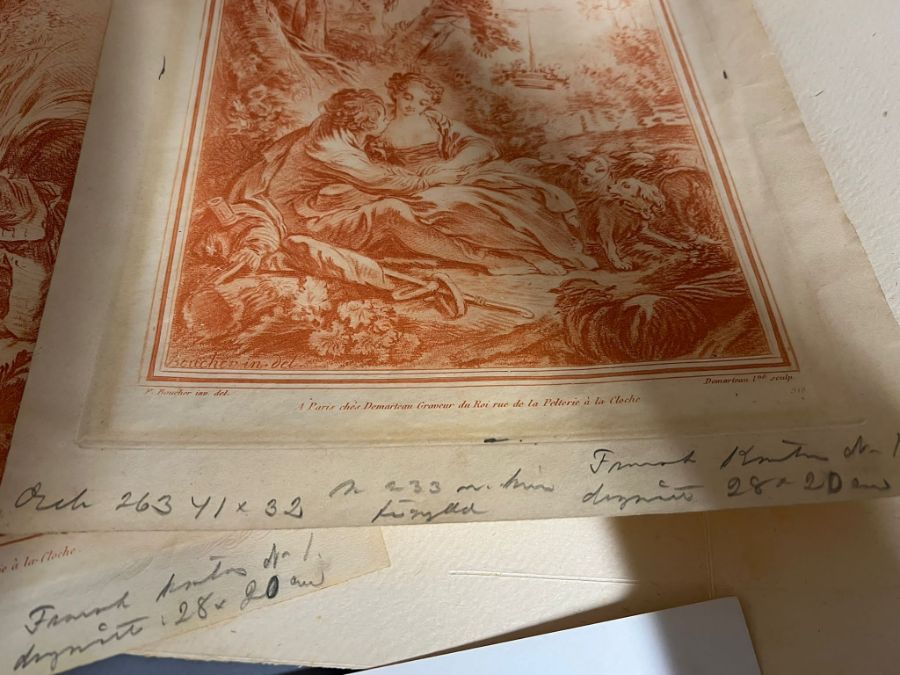 A selection of prints after Boucher, Chardin and others - Image 7 of 8