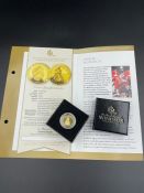 9 carat gold coin The Royal House of Windsor Coin Collection Diamond Jubilee