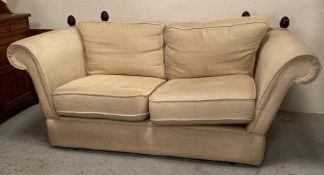 Two seater Knole sofa with hinged sides