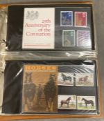 Seven albums of UK First Day Covers and Stamp Presentation packs