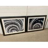 A pair of architectural prints of Start Wells 85cm x 106cm