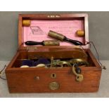 The improved Magneto-Electric Machine, mahogany box by S Maw, Son & Thompson.