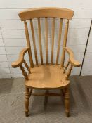 A Windsor farmhouse chair