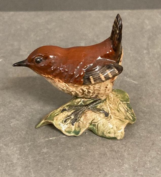 A selection of three W Goebel china birds and one by Beswick. - Image 3 of 5