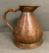 A copper gallon jug AF