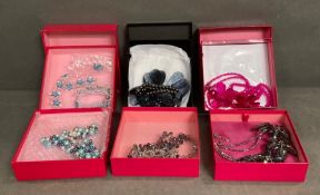 A large selection of costume jewellery by Butler and Wilson and Joan Rivers